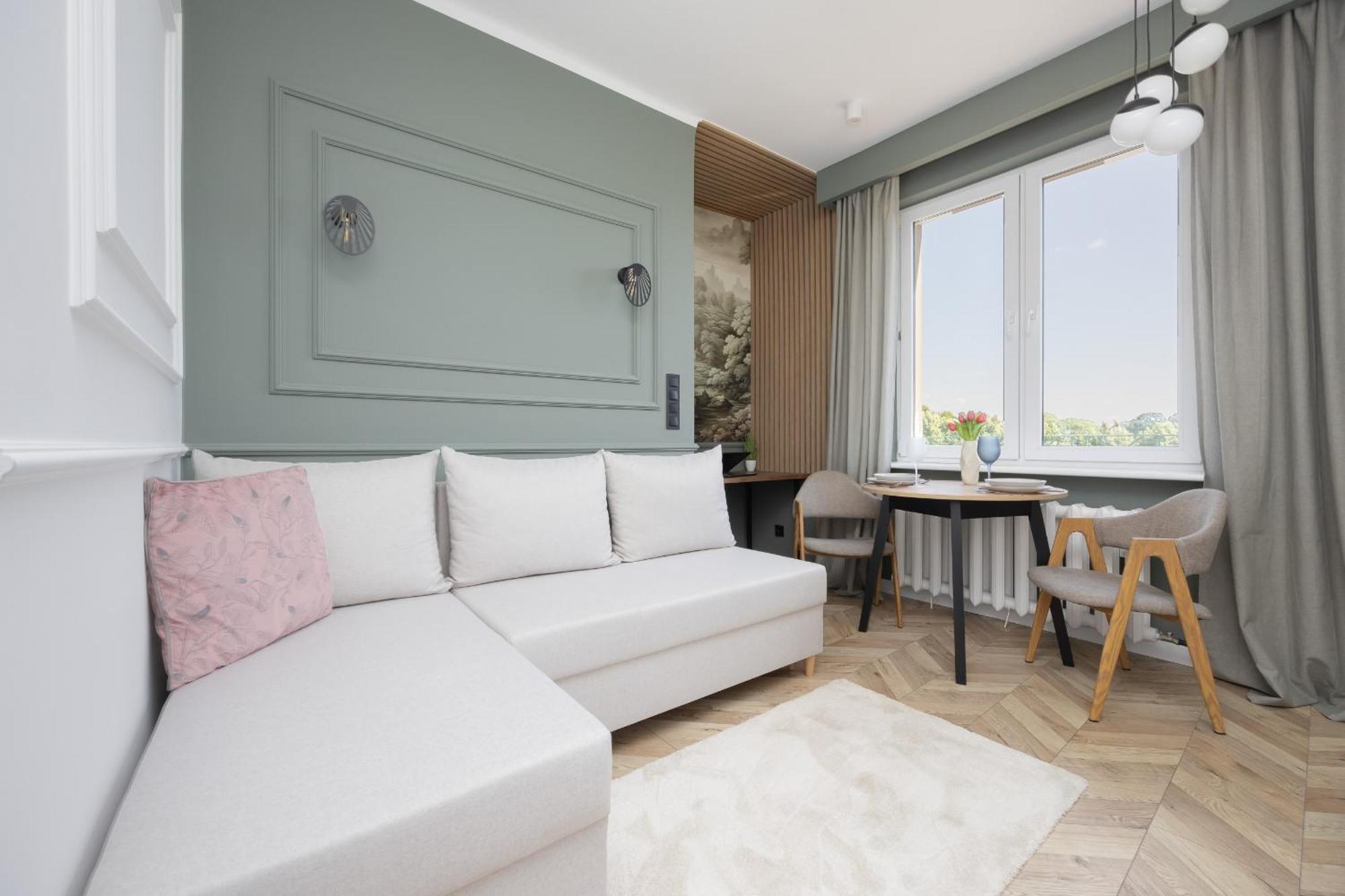 Elegancki Apartament Dla 4 Osob W Warszawie By Noclegi Renters Varsó Kültér fotó