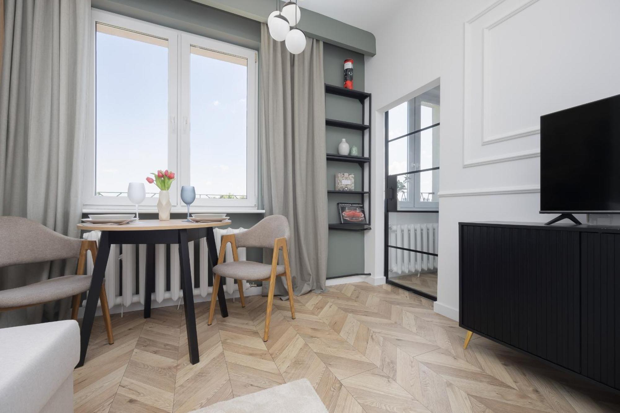 Elegancki Apartament Dla 4 Osob W Warszawie By Noclegi Renters Varsó Kültér fotó